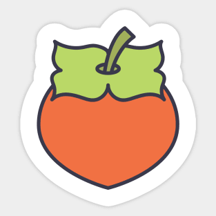 Cute Persimmon Sticker